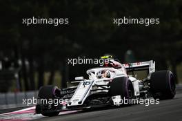 Charles Leclerc (MON) Sauber F1 Team C37. 23.06.2018. Formula 1 World Championship, Rd 8, French Grand Prix, Paul Ricard, France, Qualifying Day.