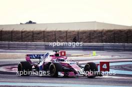 Sergio Perez (MEX) Sahara Force India F1 VJM11. 23.06.2018. Formula 1 World Championship, Rd 8, French Grand Prix, Paul Ricard, France, Qualifying Day.