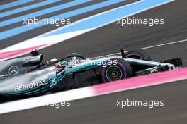 Lewis Hamilton (GBR) Mercedes AMG F1   23.06.2018. Formula 1 World Championship, Rd 8, French Grand Prix, Paul Ricard, France, Qualifying Day.