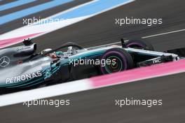 Lewis Hamilton (GBR) Mercedes AMG F1   23.06.2018. Formula 1 World Championship, Rd 8, French Grand Prix, Paul Ricard, France, Qualifying Day.