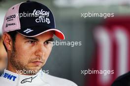 Sergio Perez (MEX) Sahara Force India F1. 23.06.2018. Formula 1 World Championship, Rd 8, French Grand Prix, Paul Ricard, France, Qualifying Day.
