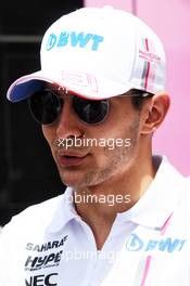 Esteban Ocon (FRA) Sahara Force India F1 Team. 24.06.2018. Formula 1 World Championship, Rd 8, French Grand Prix, Paul Ricard, France, Race Day.
