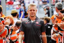 Kevin Magnussen (DEN) Haas F1 Team on the drivers parade. 24.06.2018. Formula 1 World Championship, Rd 8, French Grand Prix, Paul Ricard, France, Race Day.
