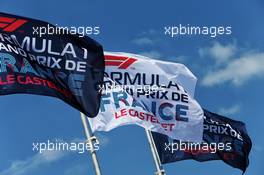 Circuit Flags. 21.06.2018. Formula 1 World Championship, Rd 8, French Grand Prix, Paul Ricard, France, Preparation Day.