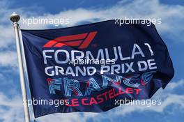 Circuit Flag. 21.06.2018. Formula 1 World Championship, Rd 8, French Grand Prix, Paul Ricard, France, Preparation Day.