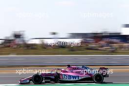Sergio Perez (MEX) Sahara Force India F1   06.07.2018. Formula 1 World Championship, Rd 10, British Grand Prix, Silverstone, England, Practice Day.