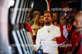 Sebastian Vettel (GER) Ferrari. 06.07.2018. Formula 1 World Championship, Rd 10, British Grand Prix, Silverstone, England, Practice Day.