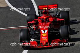 Kimi Raikkonen (FIN) Ferrari SF71H. 06.07.2018. Formula 1 World Championship, Rd 10, British Grand Prix, Silverstone, England, Practice Day.