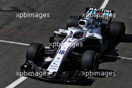 Lance Stroll (CDN) Williams FW41. 06.07.2018. Formula 1 World Championship, Rd 10, British Grand Prix, Silverstone, England, Practice Day.