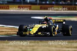 Carlos Sainz Jr (ESP) Renault Sport F1 Team RS18. 06.07.2018. Formula 1 World Championship, Rd 10, British Grand Prix, Silverstone, England, Practice Day.