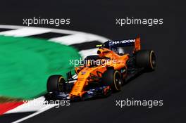 Stoffel Vandoorne (BEL) McLaren MCL33. 06.07.2018. Formula 1 World Championship, Rd 10, British Grand Prix, Silverstone, England, Practice Day.