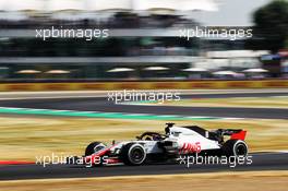 Romain Grosjean (FRA) Haas F1 Team VF-18. 06.07.2018. Formula 1 World Championship, Rd 10, British Grand Prix, Silverstone, England, Practice Day.