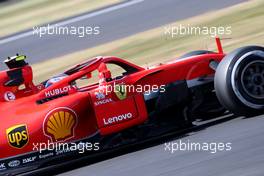 Kimi Raikkonen (FIN) Scuderia Ferrari  06.07.2018. Formula 1 World Championship, Rd 10, British Grand Prix, Silverstone, England, Practice Day.