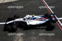 Sergey Sirotkin (RUS) Williams FW41. 06.07.2018. Formula 1 World Championship, Rd 10, British Grand Prix, Silverstone, England, Practice Day.