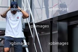 Lewis Hamilton (GBR) Mercedes AMG F1. 06.07.2018. Formula 1 World Championship, Rd 10, British Grand Prix, Silverstone, England, Practice Day.