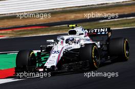 Sergey Sirotkin (RUS) Williams FW41. 06.07.2018. Formula 1 World Championship, Rd 10, British Grand Prix, Silverstone, England, Practice Day.