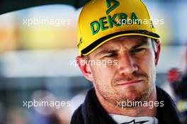 Nico Hulkenberg (GER) Renault Sport F1 Team on the grid. 08.07.2018. Formula 1 World Championship, Rd 10, British Grand Prix, Silverstone, England, Race Day.