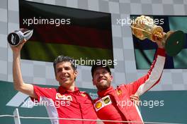 Sebastian Vettel (GER) Scuderia Ferrari  08.07.2018. Formula 1 World Championship, Rd 10, British Grand Prix, Silverstone, England, Race Day.