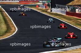 Lewis Hamilton (GBR) Mercedes AMG F1 W09. 08.07.2018. Formula 1 World Championship, Rd 10, British Grand Prix, Silverstone, England, Race Day.