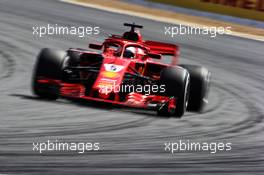 Sebastian Vettel (GER) Ferrari SF71H. 08.07.2018. Formula 1 World Championship, Rd 10, British Grand Prix, Silverstone, England, Race Day.