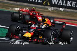 Daniel Ricciardo (AUS) Red Bull Racing RB14. 08.07.2018. Formula 1 World Championship, Rd 10, British Grand Prix, Silverstone, England, Race Day.