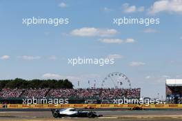 Valtteri Bottas (FIN) Mercedes AMG F1 W09. 08.07.2018. Formula 1 World Championship, Rd 10, British Grand Prix, Silverstone, England, Race Day.