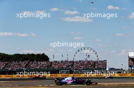 Pierre Gasly (FRA) Scuderia Toro Rosso STR13. 08.07.2018. Formula 1 World Championship, Rd 10, British Grand Prix, Silverstone, England, Race Day.