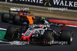 Kevin Magnussen (DEN) Haas VF-18. 08.07.2018. Formula 1 World Championship, Rd 10, British Grand Prix, Silverstone, England, Race Day.