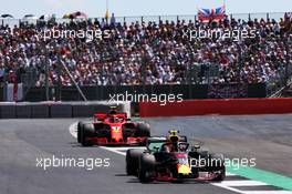 Max Verstappen (NLD) Red Bull Racing RB14. 08.07.2018. Formula 1 World Championship, Rd 10, British Grand Prix, Silverstone, England, Race Day.