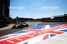 Romain Grosjean (FRA) Haas F1 Team VF-18. 08.07.2018. Formula 1 World Championship, Rd 10, British Grand Prix, Silverstone, England, Race Day.