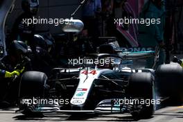 Lewis Hamilton (GBR) Mercedes AMG F1   08.07.2018. Formula 1 World Championship, Rd 10, British Grand Prix, Silverstone, England, Race Day.
