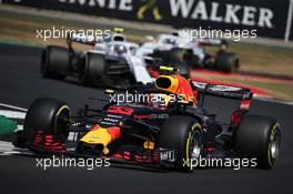 Daniel Ricciardo (AUS) Red Bull Racing RB14. 08.07.2018. Formula 1 World Championship, Rd 10, British Grand Prix, Silverstone, England, Race Day.