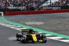 Carlos Sainz Jr (ESP) Renault Sport F1 Team RS18. 08.07.2018. Formula 1 World Championship, Rd 10, British Grand Prix, Silverstone, England, Race Day.