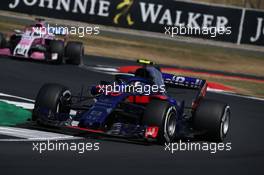 Pierre Gasly (FRA) Scuderia Toro Rosso. 08.07.2018. Formula 1 World Championship, Rd 10, British Grand Prix, Silverstone, England, Race Day.