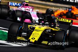 Nico Hulkenberg (GER) Renault Sport F1 Team RS18. 08.07.2018. Formula 1 World Championship, Rd 10, British Grand Prix, Silverstone, England, Race Day.