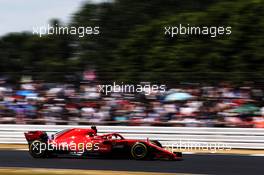 Sebastian Vettel (GER) Ferrari SF71H. 07.07.2018. Formula 1 World Championship, Rd 10, British Grand Prix, Silverstone, England, Qualifying Day.