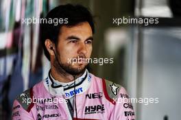 Sergio Perez (MEX) Sahara Force India F1. 07.07.2018. Formula 1 World Championship, Rd 10, British Grand Prix, Silverstone, England, Qualifying Day.
