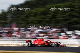 Kimi Raikkonen (FIN) Ferrari SF71H. 07.07.2018. Formula 1 World Championship, Rd 10, British Grand Prix, Silverstone, England, Qualifying Day.