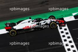 Romain Grosjean (FRA) Haas F1 Team VF-18. 07.07.2018. Formula 1 World Championship, Rd 10, British Grand Prix, Silverstone, England, Qualifying Day.