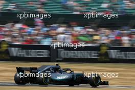 Valtteri Bottas (FIN) Mercedes AMG F1  07.07.2018. Formula 1 World Championship, Rd 10, British Grand Prix, Silverstone, England, Qualifying Day.
