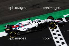 Lance Stroll (CDN) Williams FW41. 07.07.2018. Formula 1 World Championship, Rd 10, British Grand Prix, Silverstone, England, Qualifying Day.