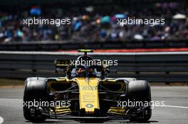 Carlos Sainz Jr (ESP) Renault Sport F1 Team RS18. 07.07.2018. Formula 1 World Championship, Rd 10, British Grand Prix, Silverstone, England, Qualifying Day.