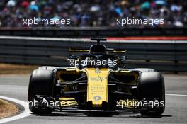 Nico Hulkenberg (GER) Renault Sport F1 Team RS18. 07.07.2018. Formula 1 World Championship, Rd 10, British Grand Prix, Silverstone, England, Qualifying Day.