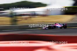 Sergio Perez (MEX) Sahara Force India F1 VJM11. 07.07.2018. Formula 1 World Championship, Rd 10, British Grand Prix, Silverstone, England, Qualifying Day.