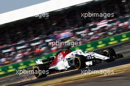 Marcus Ericsson (SWE) Sauber C37. 07.07.2018. Formula 1 World Championship, Rd 10, British Grand Prix, Silverstone, England, Qualifying Day.
