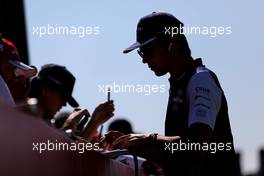 Lance Stroll (CDN) Williams F1 Team  08.07.2018. Formula 1 World Championship, Rd 10, British Grand Prix, Silverstone, England, Race Day.