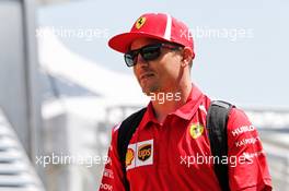 Kimi Raikkonen (FIN) Ferrari. 05.07.2018. Formula 1 World Championship, Rd 10, British Grand Prix, Silverstone, England, Preparation Day.