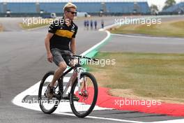 Nico Hulkenberg (GER) Renault Sport F1 Team  05.07.2018. Formula 1 World Championship, Rd 10, British Grand Prix, Silverstone, England, Preparation Day.