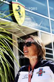 Claire Williams (GBR) Williams Deputy Team Principal. 05.07.2018. Formula 1 World Championship, Rd 10, British Grand Prix, Silverstone, England, Preparation Day.