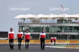 Charles Leclerc (FRA) Sauber F1 Team  05.07.2018. Formula 1 World Championship, Rd 10, British Grand Prix, Silverstone, England, Preparation Day.